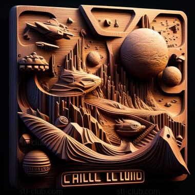 3D модель Игра Галактические Цивилизации (STL)